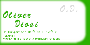 oliver diosi business card